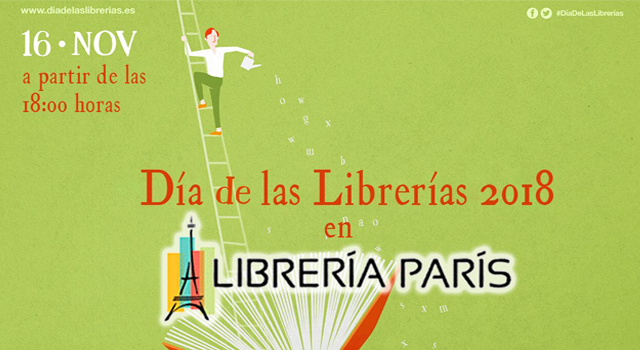 Encuentro con autores en la librería París para celebrar el Día de las Librerías 2018